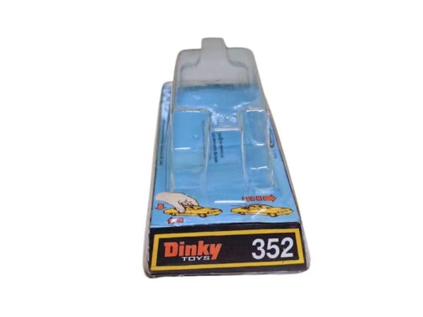 Dinky Toys 352 Ed Straker’s Car Blister/Bubble Repro Box Dinky Toys 352 Ed Straker’s Car Blister/Bubble Repro Box