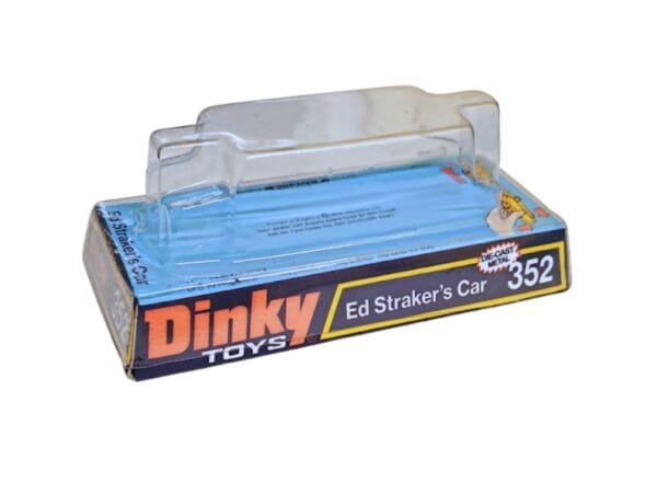 Dinky Toys 352 Ed Straker’s Car Blister/Bubble Repro Box Dinky Toys 352 Ed Straker’s Car Blister/Bubble Repro Box