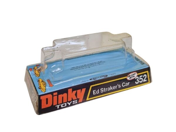 Dinky Toys 352 Ed Straker’s Car Blister/Bubble Repro Box Dinky Toys 352 Ed Straker’s Car Blister/Bubble Repro Box