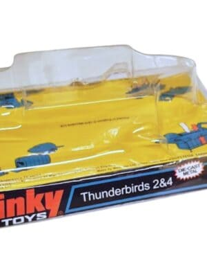 Dinky Toys 106 Thunderbird 2 Yellow Version Blister/Bubble EMPTY Repro Box