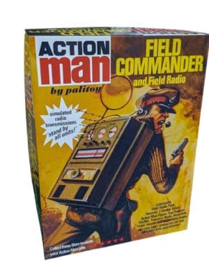 Palitoy Action Man – Field Commander and Field Radio Repro Box Palitoy Action Man – Field Commander and Field Radio Repro Box