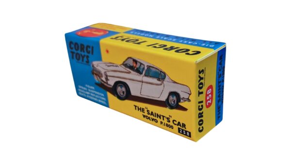 Corgi Toys 258 The Saint’s Car Volvo P.1800 Repro Box