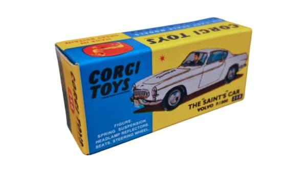 Corgi Toys 258 The Saint’s Car Volvo P.1800 Repro Box