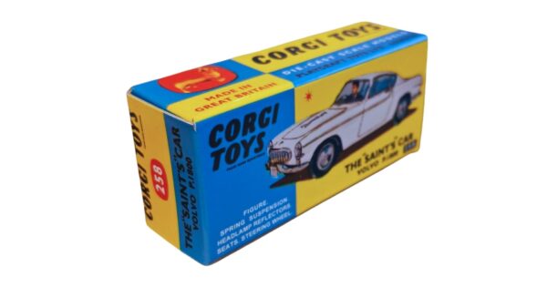 Corgi Toys 258 The Saint’s Car Volvo P.1800 Repro Box