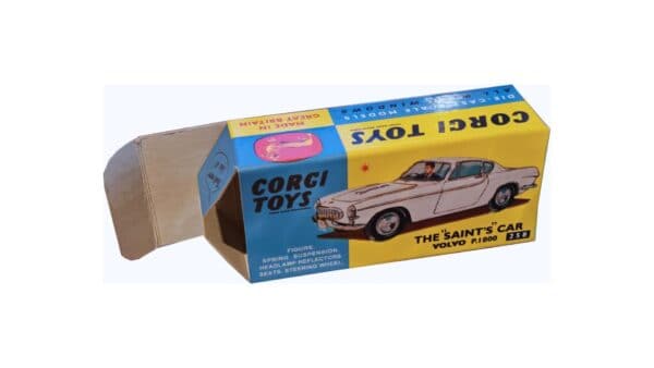 Corgi Toys 258 The Saint’s Car Volvo P.1800 Repro Box