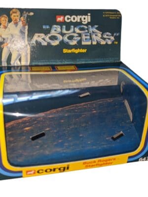 Corgi Toys 647 Buck Rogers Star Fighter Repro Box Corgi Toys 647 Buck Rogers Star Fighter Repro Box