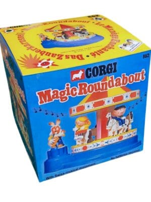 Corgi Toys 852 Magic Roundabout Carousel Repro Box