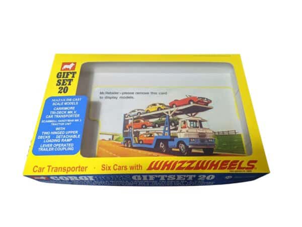 Corgi Toys Gift Set 20 Car Transporter Repro Box Corgi Toys Gift Set 20 Car Transporter Repro Box