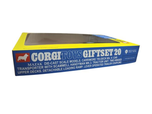 Corgi Toys Gift Set 20 Car Transporter Repro Box