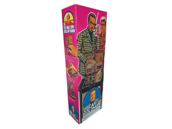 Denys Fisher Oscar Goldman Figure Repro Box (Non Window Version)