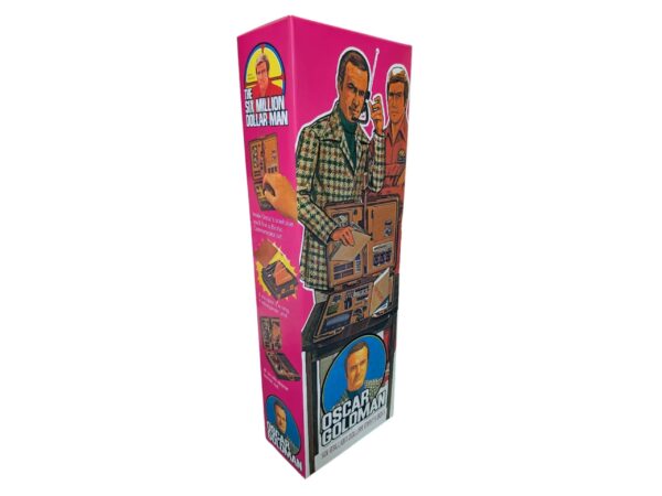 Denys Fisher Oscar Goldman Figure Repro Box (Non Window Version)