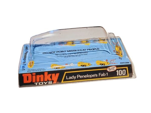 Dinky Toys 100 FAB 1 Rolls Royce Short Version Blister/Bubble Repro Box