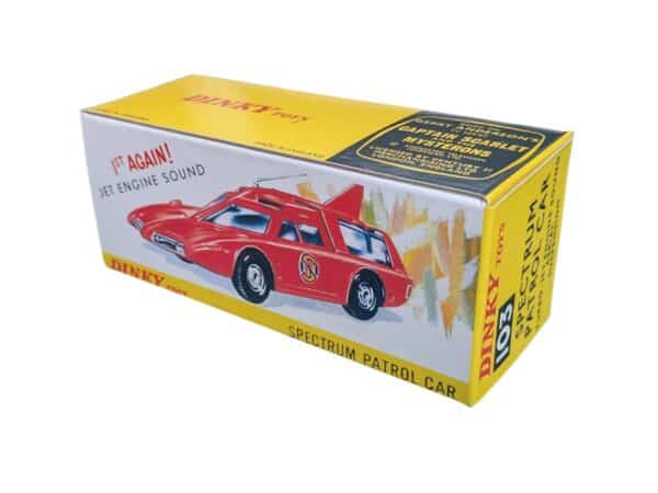 Dinky Toys 103 Captain Scarlet Spectrum Patrol Car Repro Box