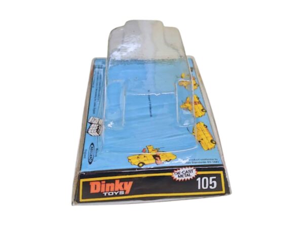 Dinky Toys 105 MSV Captain Scarlet Blister/Bubble Repro Box