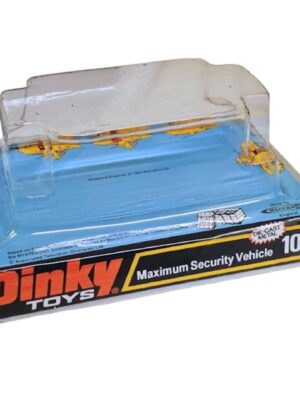 Dinky Toys 105 MSV Captain Scarlet Blister/Bubble Repro Box