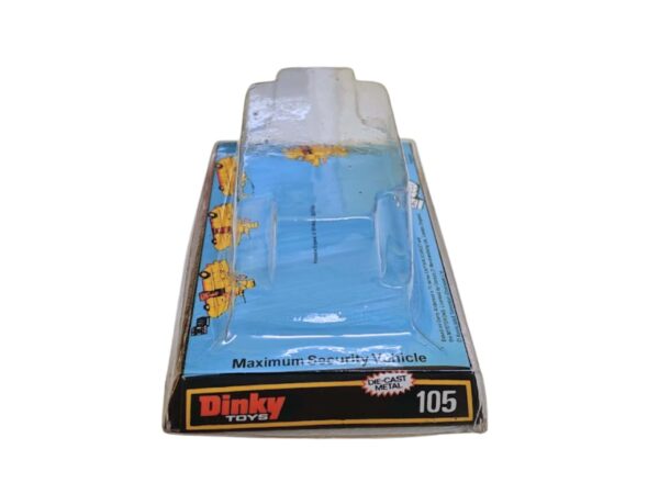 Dinky Toys 105 MSV Captain Scarlet Blister/Bubble Repro Box