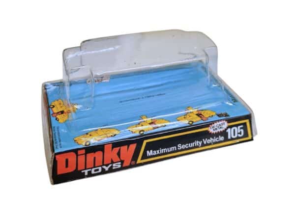 Dinky Toys 105 MSV Captain Scarlet Blister/Bubble Repro Box Dinky Toys 105 MSV Captain Scarlet Blister/Bubble Repro Box
