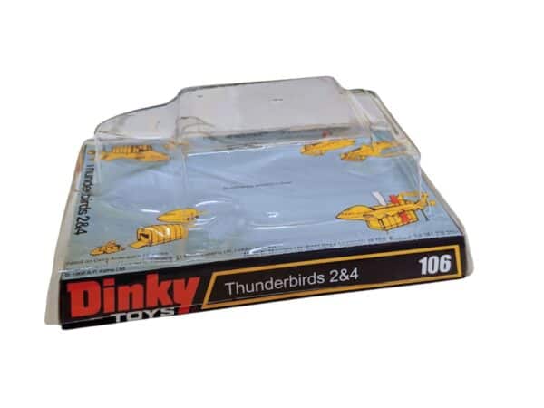 Dinky Toys 106 Thunderbird 2 Blister/Bubble Repro Box Dinky Toys 106 Thunderbird 2 Blister/Bubble Repro Box