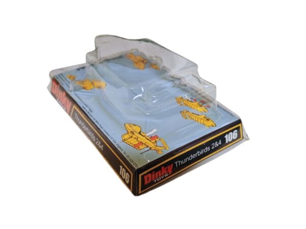 Dinky Toys 106 Thunderbird 2 Blister/Bubble Repro Box Dinky Toys 106 Thunderbird 2 Blister/Bubble Repro Box