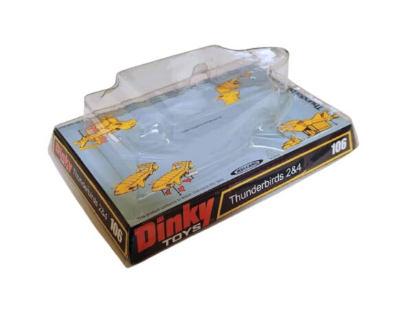 Dinky Toys 106 Thunderbird 2 Blister/Bubble Repro Box