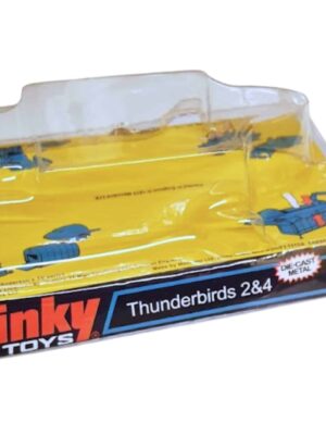 Dinky Toys 106 Thunderbird 2 Yellow Version Blister/Bubble Repro Box