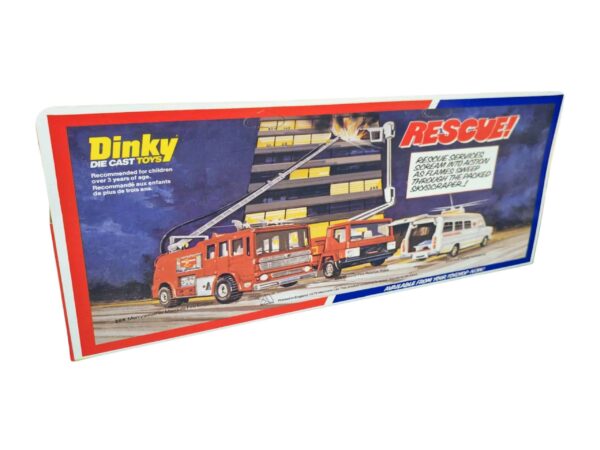 Dinky Toys 302 Emergency Squad Code 3 Repro Box