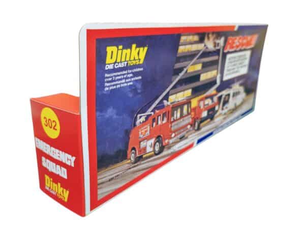 Dinky Toys 302 Emergency Squad Code 3 Repro Box Dinky Toys 302 Emergency Squad Code 3 Repro Box