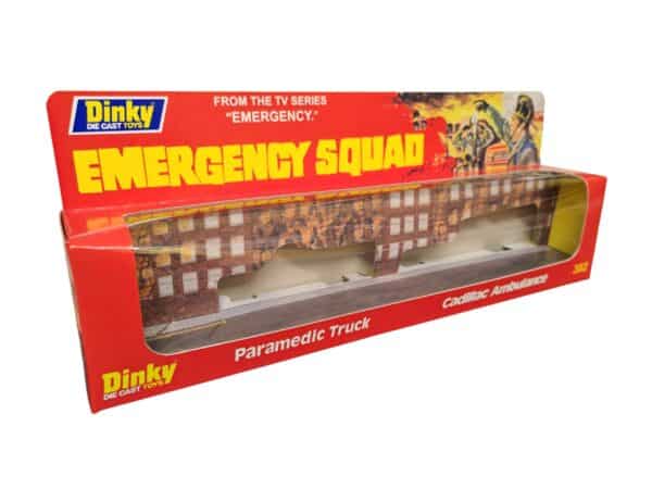 Dinky Toys 302 Emergency Squad Code 3 Repro Box Dinky Toys 302 Emergency Squad Code 3 Repro Box