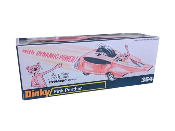 Dinky Toys 354 Pink Panther Car Repro Box