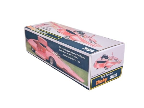 Dinky Toys 354 Pink Panther Car Repro Box