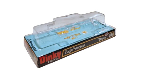 Dinky Toys 360 Eagle Freighter Space 1999 Blister/Bubble Repro Box