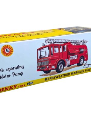 Dinky Toys 285 Merryweather Marquis Fire Engine Repro Box
