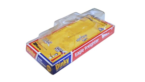 Dinky Toys 360 Eagle Freighter Yellow Version Blister/Bubble Repro Box