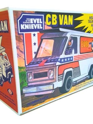 Ideal Toys Evel Knievel C.B. Van Reproduction Box