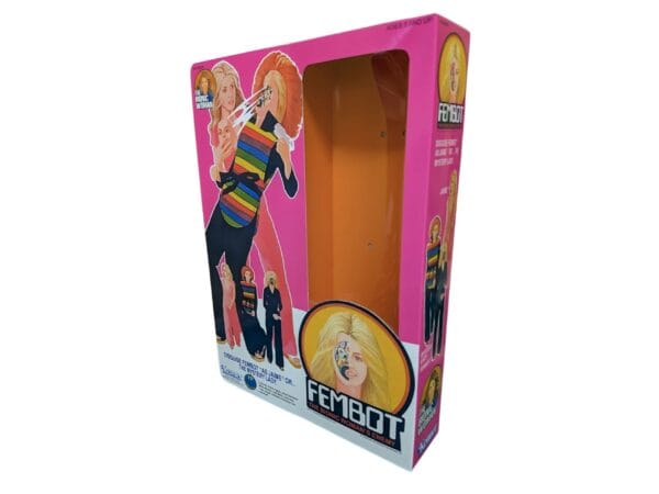 Kenner Bionic Woman Fembot Figure Reproduction Box