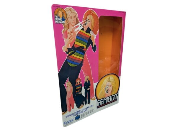 Kenner Bionic Woman Fembot Figure Reproduction Box