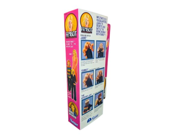 Kenner Bionic Woman Fembot Figure Reproduction Box