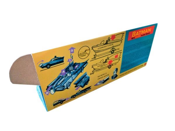 Corgi Toys Gift Set 3 1st Edition Batmobile and Batboat Repro Box