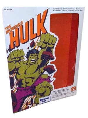 Mego The Incredible Hulk Figure Reproduction Box
