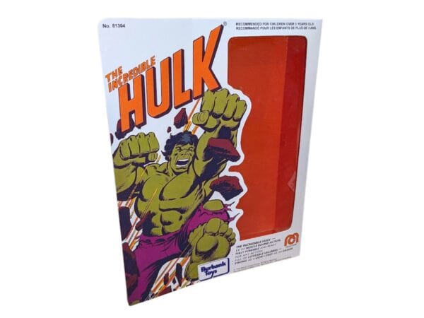 Mego The Incredible Hulk Figure Reproduction Box