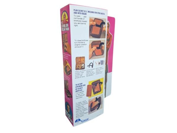 Kenner Oscar Goldman (Six Million Dollar Man) Figure Repro Box