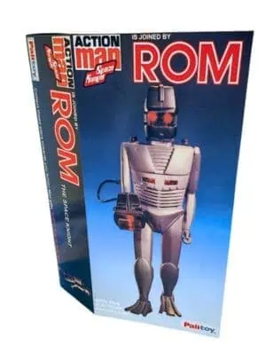 Palitoy Action Man ROM The Space Knight Reproduction Box Palitoy Action Man - ROM The Space Knight Repro Box