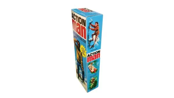 Palitoy Action Man Adventurer with Realistic Hair and Beard Reproduction Box