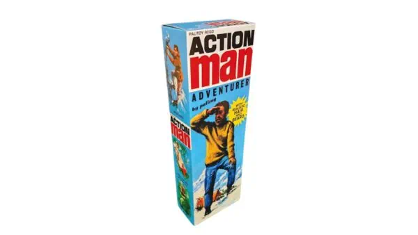Palitoy Action Man Adventurer with Realistic Hair and Beard Reproduction Box
