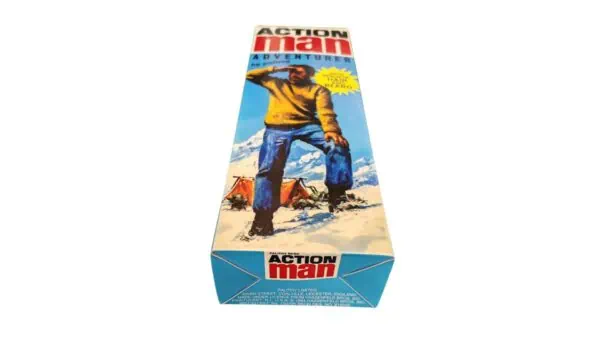 Palitoy Action Man Adventurer with Realistic Hair and Beard Reproduction Box