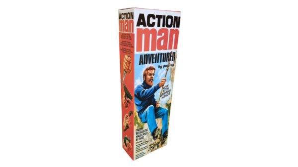 Palitoy Action Man - Adventurer with Gripping Hands Repro Box