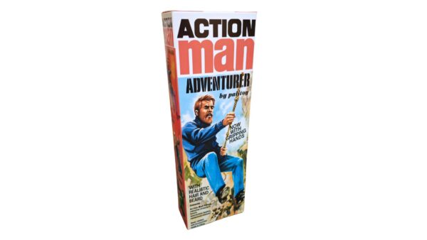 Palitoy Action Man - Adventurer with Gripping Hands Repro Box