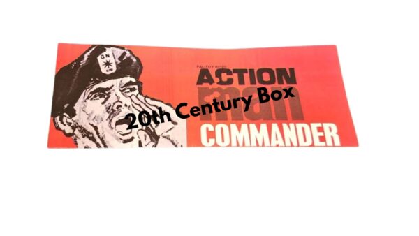 Palitoy Action Man Commander Reproduction Instruction Sheet