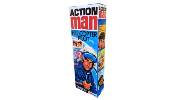 Palitoy Action Man - Helicopter Pilot with Eagle Eyes Repro Box
