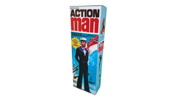 Palitoy Action Man Sailor with Realistic Hair and Beard Reproduction Box